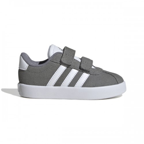 ADIDAS VL COURT ID9159 ΠΑΙΔΙΚΟ SNEAKERS ΠΑΠΟΥΤΣΙ UNISEX  ΓΚΡΙ